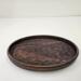 Oval tray without personalization. Made from Walnut